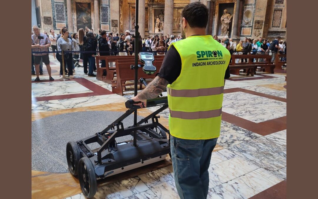 Rilievo Georadar del Pantheon di Roma: Una Scoperta Straordinaria